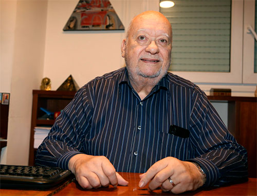 Joan Albareda. Fotografia publicada a El Punt,13 juny 2022 (JOAN SABATER)