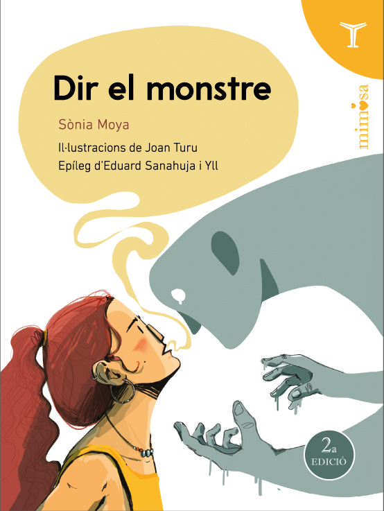 Portada llibre poesia Dir el monstre.