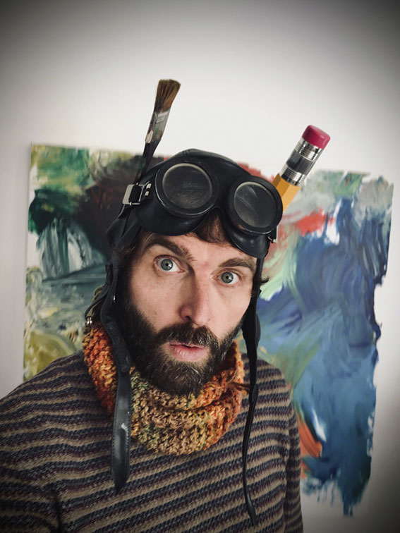 Joan Turu, il·lustrador de Dir el Monstre.